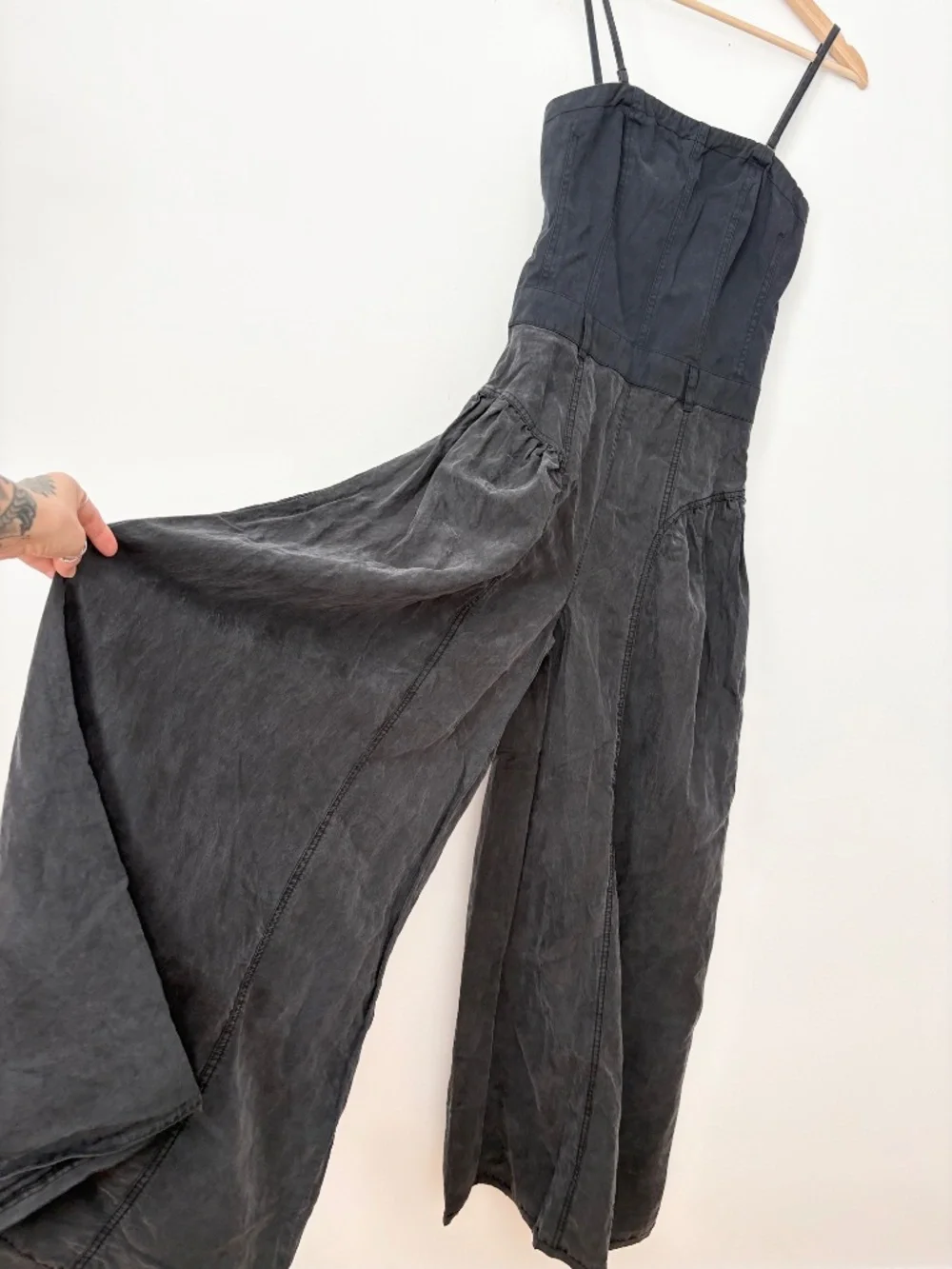 Free people soleil wide leg jumpsuit - Picture 7 of 10